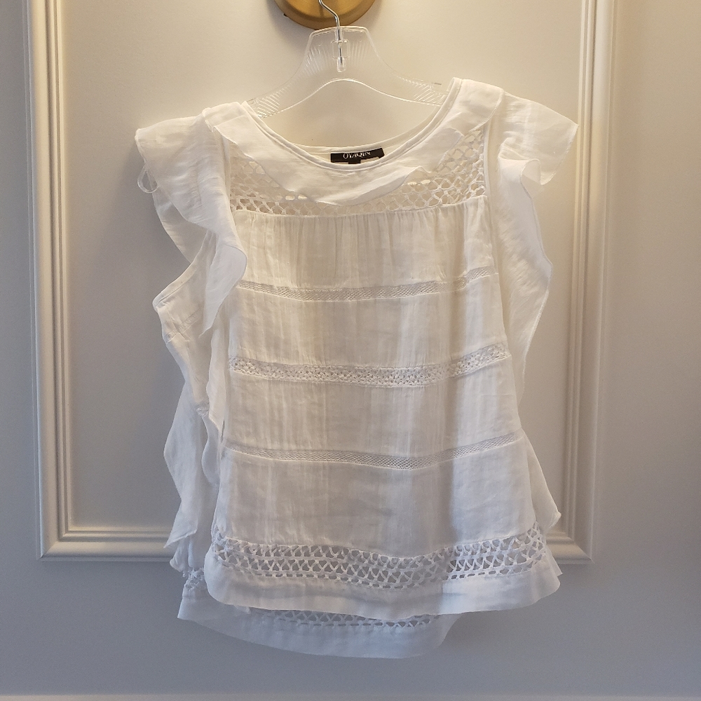 White Lace Blouse